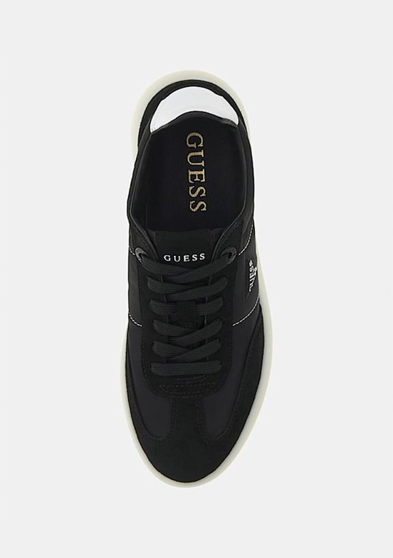 GUESS Parlet - FLPPARFAB12 Kadın Siyah Süet Sneaker Ayakkabı