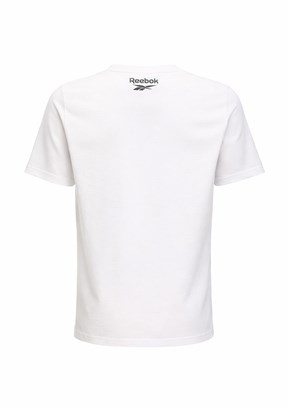 REEBOK 6M Centa - A10220408007010 Erkek Beyaz Kısa Kol T-Shirt