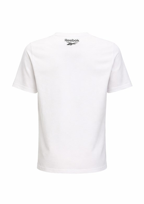 REEBOK 6M Centa - A10220408007010 Erkek Beyaz Kısa Kol T-Shirt