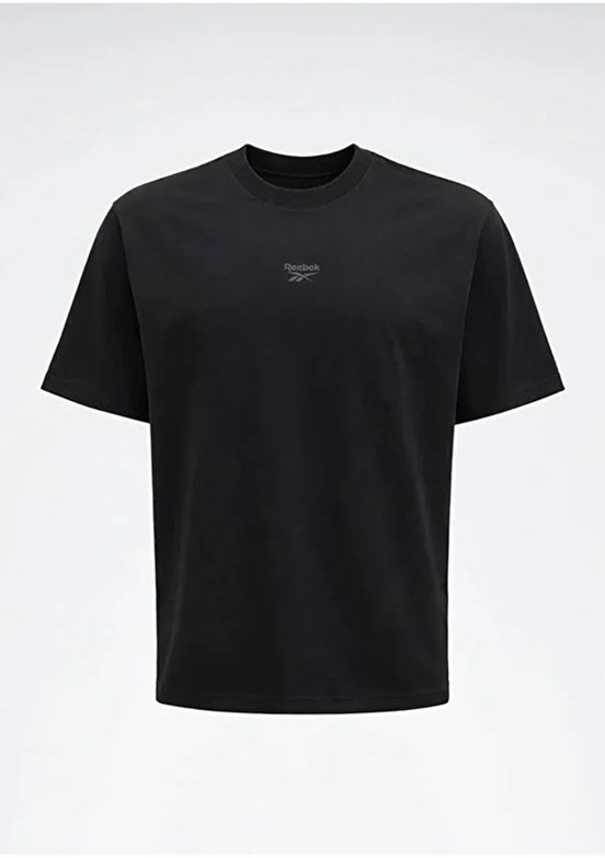 REEBOK 6M ERDA TEE - A10220408607010 Erkek Siyah Kısa Kol T-Shırt