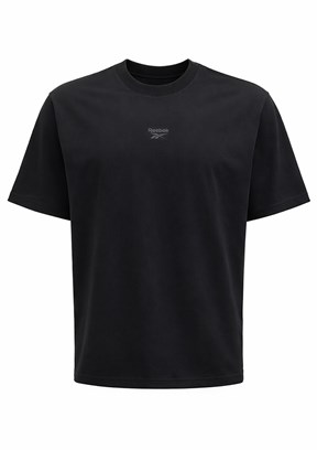 REEBOK 6M ERDA TEE - A10220408607010 Erkek Siyah Kısa Kol T-Shırt