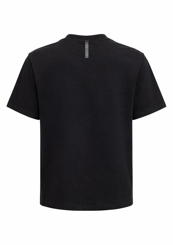 REEBOK 6M ERDA TEE - A10220408607010 Erkek Siyah Kısa Kol T-Shırt