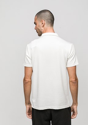 JOHNNY JOE - JOE44275 Erkek Beyaz Polo Yaka T-Shirt