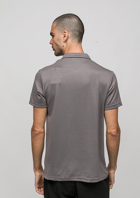 JOHNNY JOE - JOE44275 Erkek Gri Polo Yaka T-Shirt