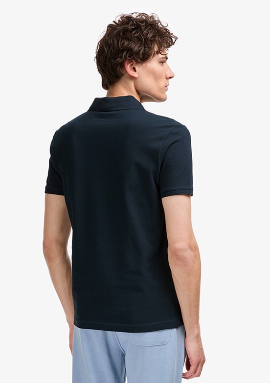 US POLO ASSN Erkek Lacivert Slim T-Shirt