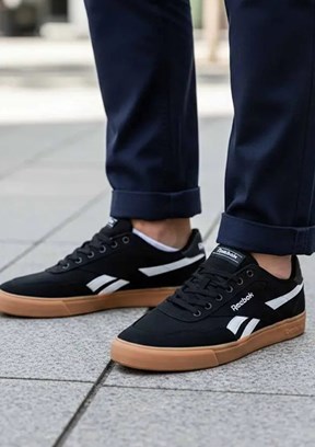 REEBOK 6M REEBOK COURT - A10227734210010 Erkek Siyah Sneaker Ayakkabı