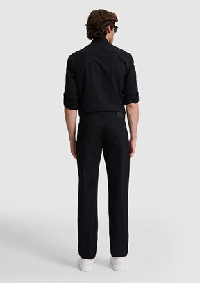 US POLO ASSN - Erkek Siyah Chino Pantolon