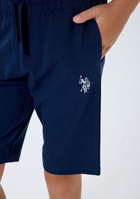 US POLO ASSN Lacivert Erkek Çocuk Pijama Takımı