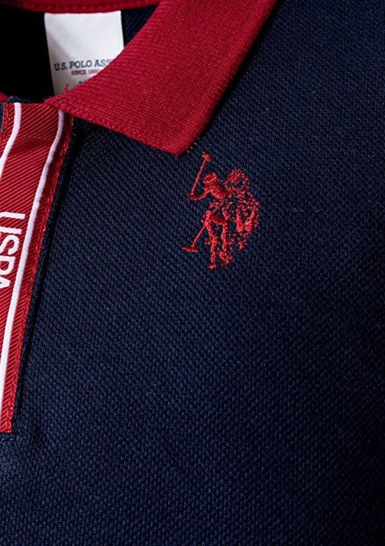 US POLO ASSN Lacivert Erkek Bebek Şortlu İkili Takım