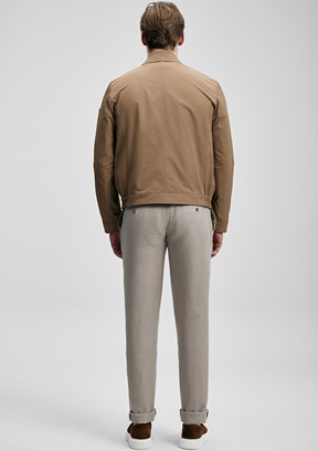 LUFİAN Drake - 111120076 Erkek Kahverengi Basic Mont