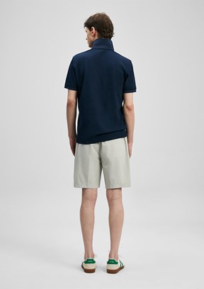 LUFİAN Carter - 111040233 Erkek Lacivert Polo Yaka T-Shirt
