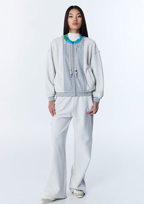 TWİST Gri Kadın Basic Sweatshirt