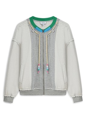 TWİST Gri Kadın Basic Sweatshirt
