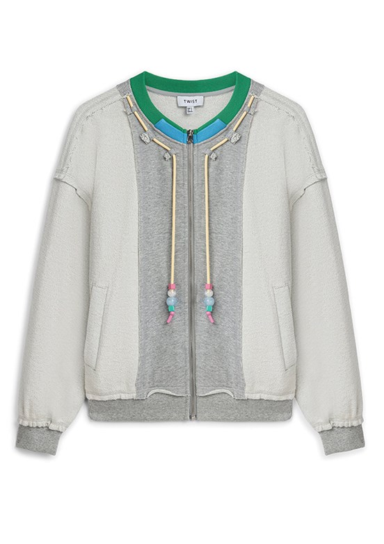 TWİST Gri Kadın Basic Sweatshirt