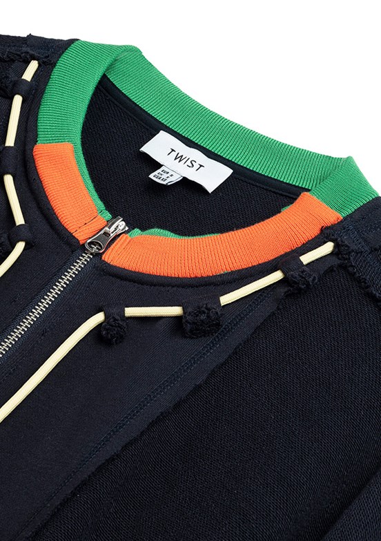 TWİST Lacivert Kadın Basic Sweatshirt