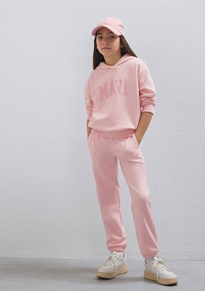 MAVİ Pembe Kız Çocuk Baskılı Sweatshirt