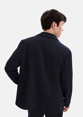 BACKANDBOND - B35S60005 Erkek Lacivert Regular Mont
