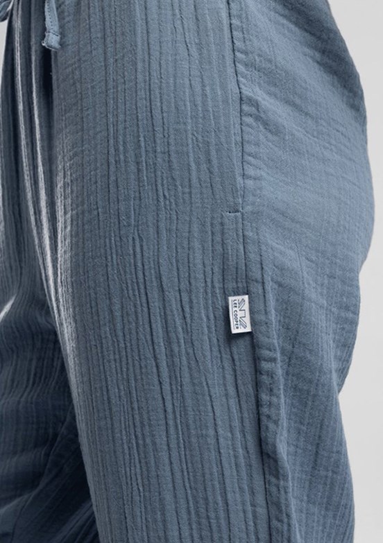 LEE COOPER Alberty - 262 LCF 221010 Kadın Mavi Beli Lastikli Pantolon