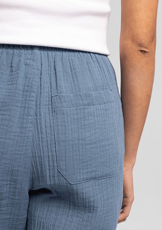 LEE COOPER Alberty - 262 LCF 221010 Kadın Mavi Beli Lastikli Pantolon