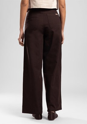LEE COOPER Krıssy - 262 LCF 221002 Kadın Kahverengi Yüksek Bel Pantolon