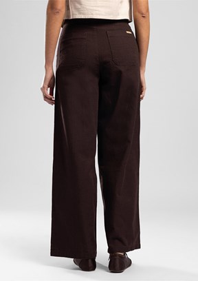 LEE COOPER Krıssy - 262 LCF 221002 Kadın Kahverengi Yüksek Bel Pantolon