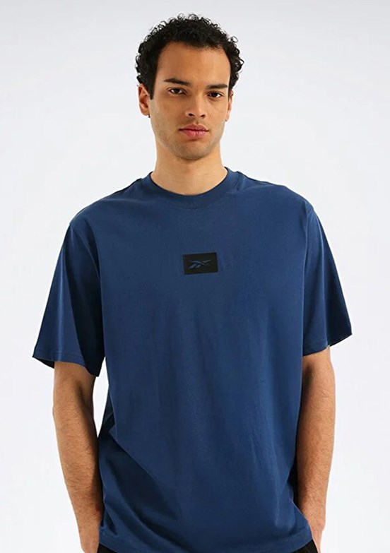 REEBOK 6M TUCHE TEE - A10220402807010 Erkek Lacivert Kısa Kol T-Shırt