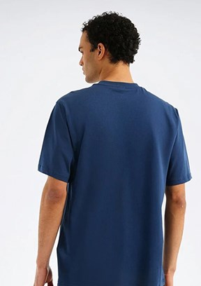 REEBOK 6M TUCHE TEE - A10220402807010 Erkek Lacivert Kısa Kol T-Shırt