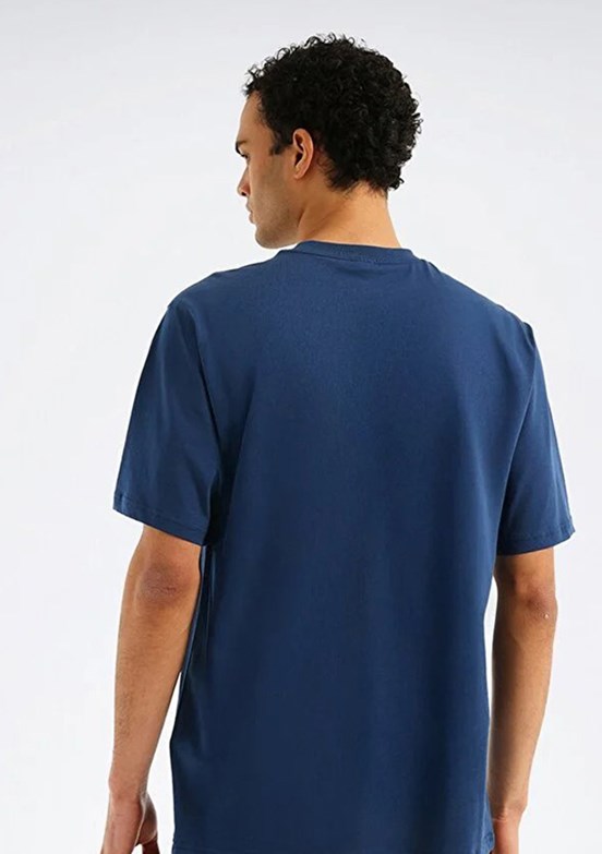 REEBOK 6M TUCHE TEE - A10220402807010 Erkek Lacivert Kısa Kol T-Shırt