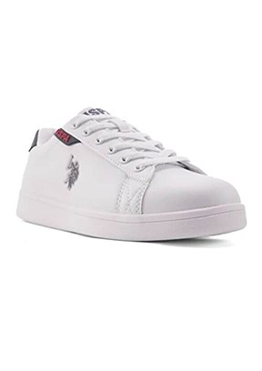 US POLO ASSN Beyaz Kadın Sneaker Ayakkabı