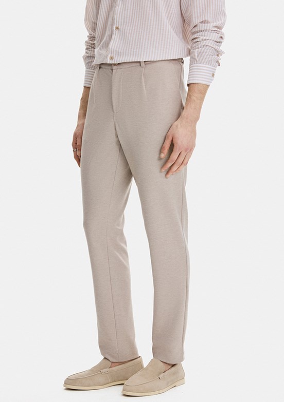 BACKANDBOND - B35S33038 Erkek Bej Slim Pantolon