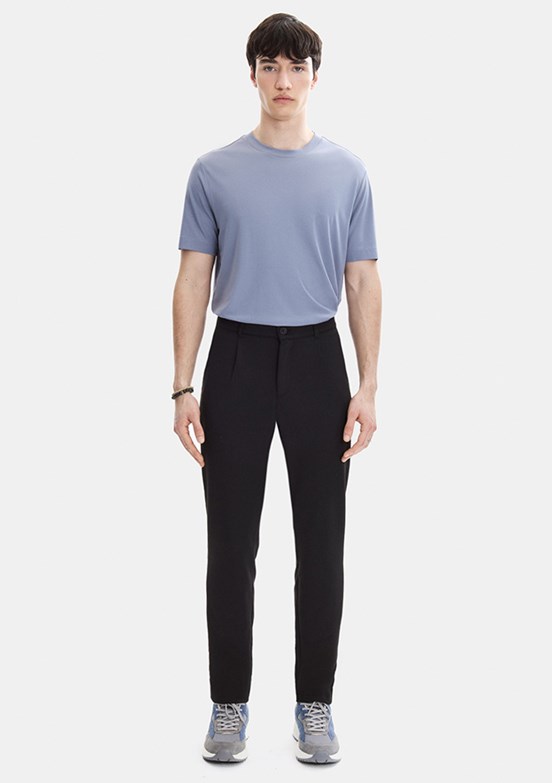 BACKANDBOND - B35S33038 Erkek Siyah Slim Pantolon