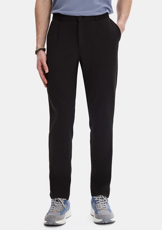 BACKANDBOND - B35S33038 Erkek Siyah Slim Pantolon