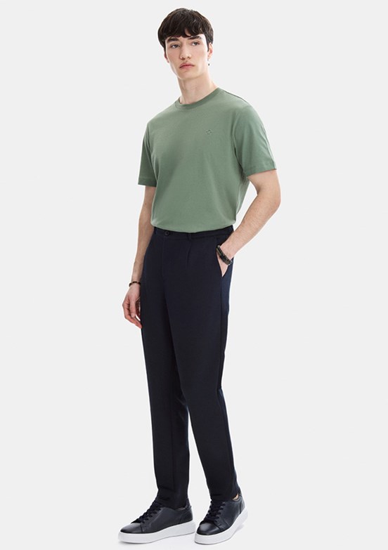BACKANDBOND - B35S33038 Erkek Lacivert Slim Pantolon