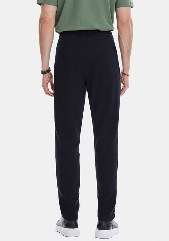 BACKANDBOND - B35S33038 Erkek Lacivert Slim Pantolon