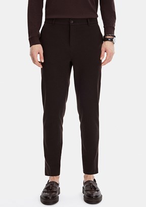 BACKANDBOND - B35S34012 Erkek Kahverengi Regular Pantolon