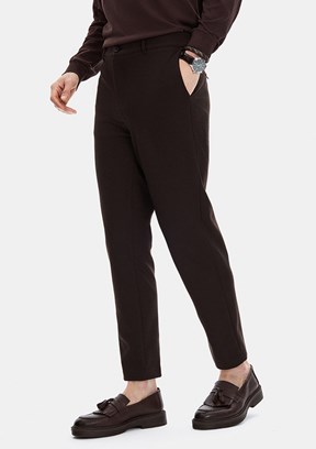 BACKANDBOND - B35S34012 Erkek Kahverengi Regular Pantolon
