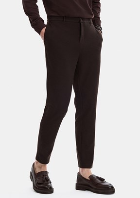 BACKANDBOND - B35S34012 Erkek Kahverengi Regular Pantolon