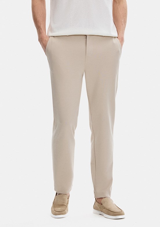BACKANDBOND - B35S34012 Erkek Bej Regular Pantolon