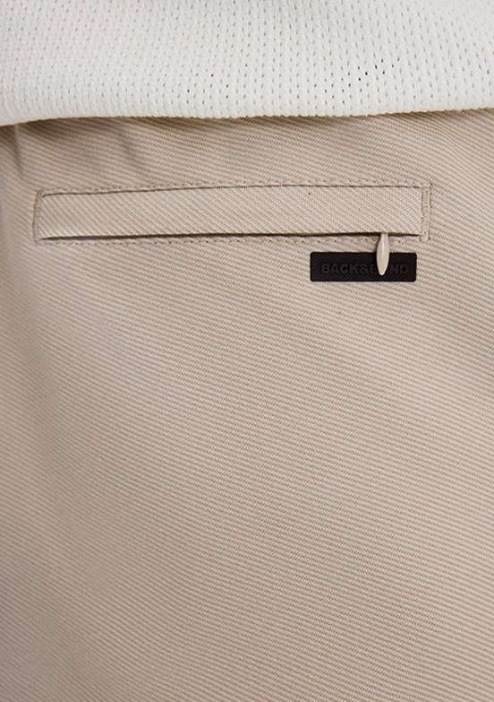 BACKANDBOND - B35S34012 Erkek Beyaz Regular Pantolon