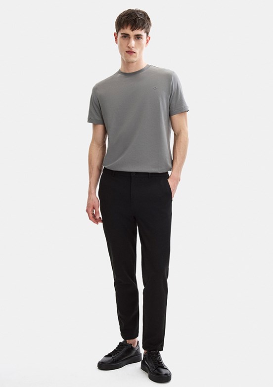 BACKANDBOND - B35S34012 Erkek Siyah Regular Pantolon