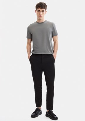 BACKANDBOND - B35S34012 Erkek Siyah Regular Pantolon