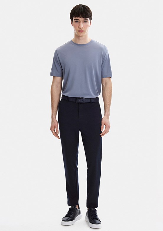 BACKANDBOND - B35S34012 Erkek Lacivert Regular Pantolon
