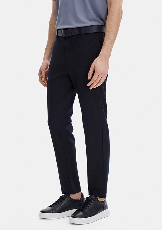 BACKANDBOND - B35S34012 Erkek Lacivert Regular Pantolon