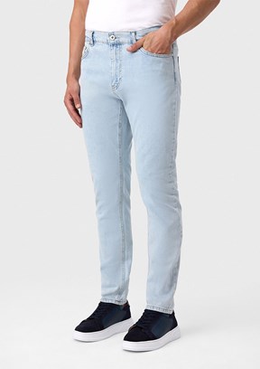 BACKANDBOND - B35S35013 Erkek Lacivert 5 Cep Jean Pantolon
