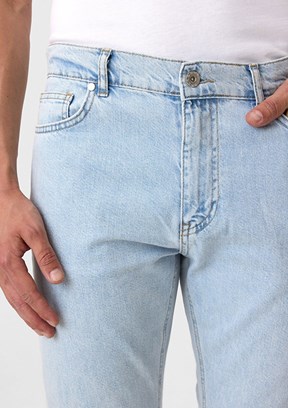 BACKANDBOND - B35S35013 Erkek Lacivert 5 Cep Jean Pantolon