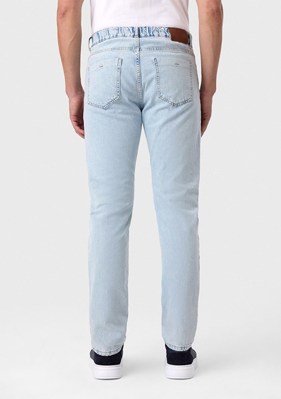 BACKANDBOND - B35S35013 Erkek Lacivert 5 Cep Jean Pantolon