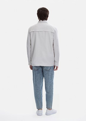 BACKANDBOND - B35S35019 Erkek Mavi Normal Bel Jean Pantolon