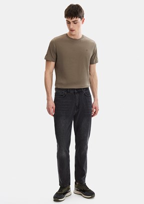 BACKANDBOND - B35S35020 Erkek Gri Normal Bel Jean Pantolon
