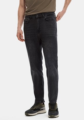 BACKANDBOND - B35S35020 Erkek Gri Normal Bel Jean Pantolon