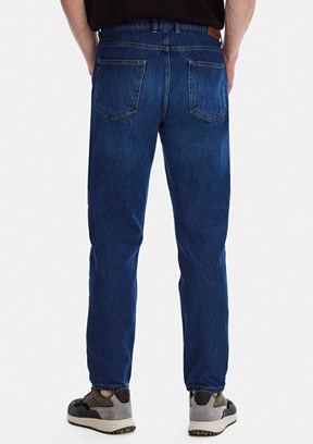 BACKANDBOND - B35S35020 Erkek Lacivert Normal Bel Jean Pantolon
